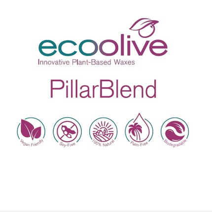 Віск оливковий EcoOlive Pillar Blend (для формових свічок)